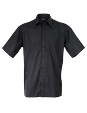 Herren Oberhemd klassisch für Freizeit oder Business kurzarm