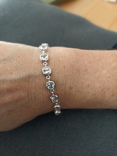 Goshenit - Silberarmband