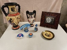 Griechische Vasen, Wandbild und Deko, handgefertigt, Motive der Antike