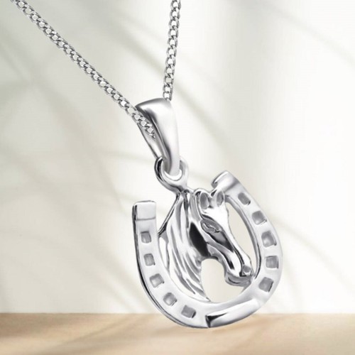 Pferd kette 925 - pferd,