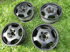 Melber Alu Felgen für Mercedes   Made in Itay 7,5 - 16 Schwarz 4 Stück