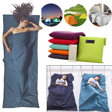 Hüttenschlafsack Ultra leicht klein und dünn. Reiseschlafsack, Schlafsack Inlett