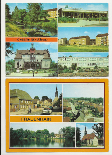 800 gröditz riesa am - ak,