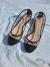 J CREW BALLERINA 36.5, Transparent, Elegant, Preppy, Neu, $158UVP