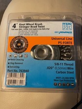 Pferd Advance 4" knot wheel