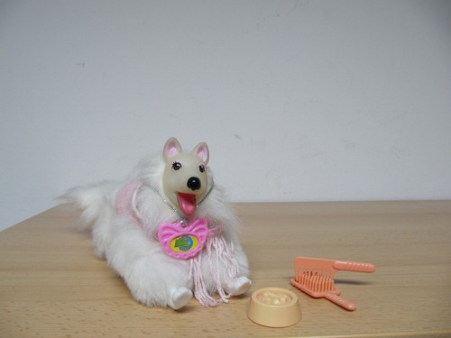 1990 barbie schneeball hund - 1990,