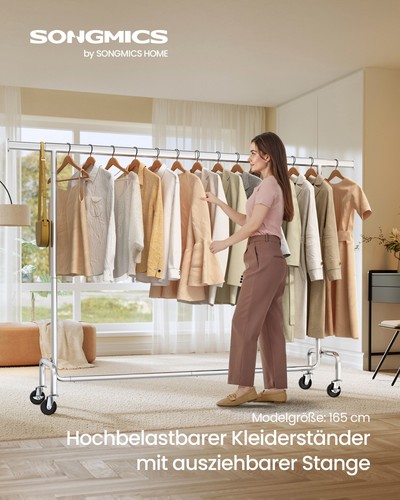 Kleiderständer auf rollen - kleiderständer,