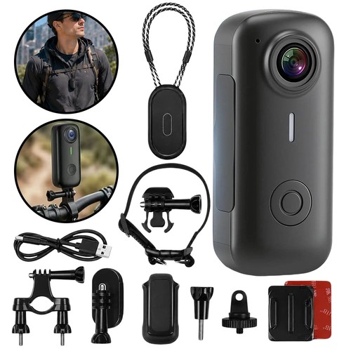 Mini action cam 1080p - cam, body