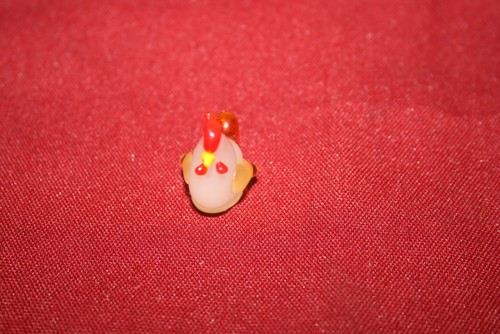 Bunt glas huhn miniatur - bunt,