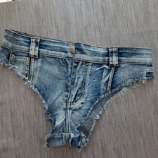 Damen Jeansshorts Mega Knapp