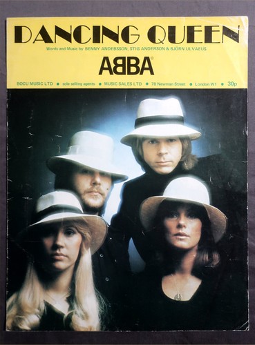 Abba dancing queen noten - abba,