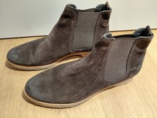 Kennel und Schmenger Damen Wildlederstiefeletten braun Größe 40 mit Kreppsohle