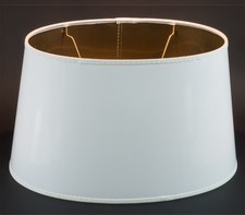 XXL Lampenschirm Elegant weiß