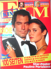 FILM ILLUSTRIERTE 8 - 1989 BOND LIZENZ ZUM TÖTEN Rutger Hauer Paulina Porizkova
