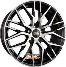 4 Alufelgen MAM MAM RS4 Black Front Polish (BFP) 8,5x19 ET45 5x108 19 Zoll