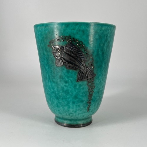 Gustavsberg argenta vase - gustavsberg,