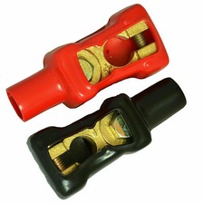 2x Batterieklemmen Polklemmen