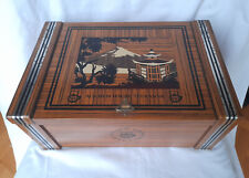 Teekanne Düsseldorf Hamburg große Dose Blechdose 50er 60er Jahre Top-Zustand