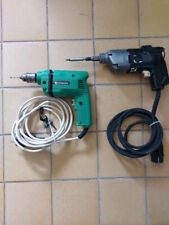 BOHRMASCHINE - HITACHI - UND SCHRAUBER - FEIN -, gebraucht.