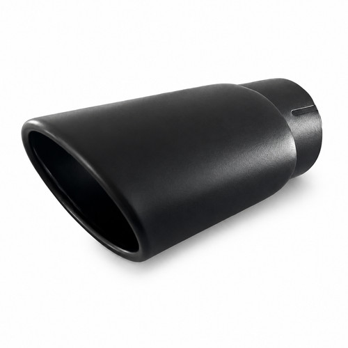 Endrohr schwarz oval 115x90mm