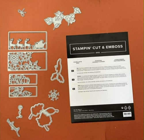Stampin schneiden prägen - schneiden,