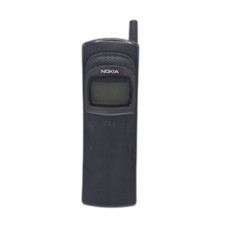Nokia 8110 NHE-6BX Banane Handy schwarz - ungetestet