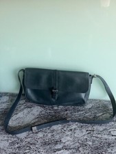 Longchamp Tragetasche aus Leder , blau + Staubbeutel