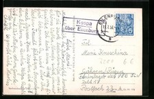 Landpoststempel Kospa über