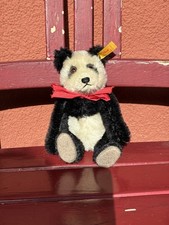 steiff teddy panda vintage