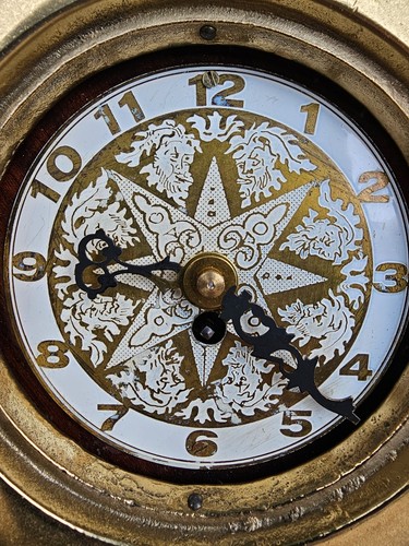 Nautische bullaugen uhr - bullaugen-uhr, /