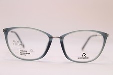 Herren Brille Rodenstock Titanium R7066 B Graublau 53[]16 Panto Kunststoff