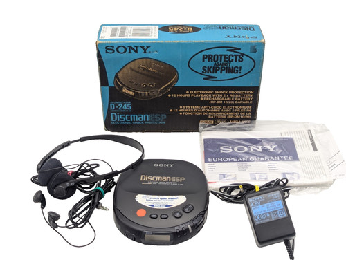 Sony 245 discman esp - d-245,