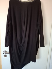 Rundholz Black Label Tunika Kleid Schwarz S (eherOS) asymmetrisch Oversized