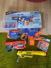 NERF Sammlung mit Zubehör -