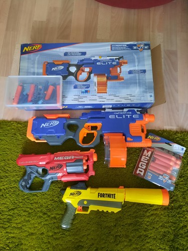 Nerf sammlung mit zubehör - zubehör,