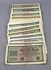 Konvolut: 42 Reichsmarkscheine