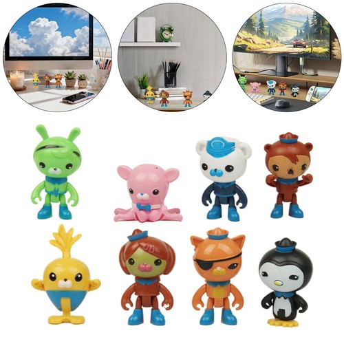 8er set octonauts kunststoff - 8er,