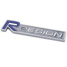 Für R Kofferraum Emblem Emblem für Volvo XC60 S80 V40 XC70 V60 XV40 V90 V50 XC90