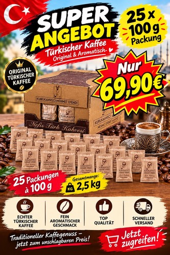 100 g türkischer - ☕, ×