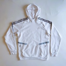 adidas Hoddie Herren weiß grau M clima365