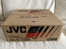 JVC AL-E31BK Turntable Plattenspieler LP NEU inkl. OVP - vom Händler