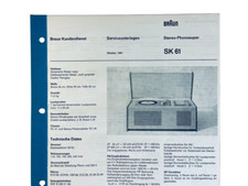 Vintage Original BRAUN Service