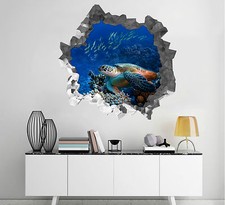 3D Schildkröten 623 Mauer