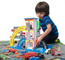 Vintage Garage Parkgarage Holz