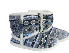 Hüttenhausschuhe Damen Herren Hüttenschuhe Hausschuhe warm Winter Fell Gr. 36-42