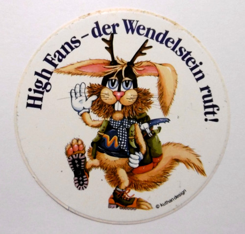 Souvenir aufkleber wendelstein - souvenir-aufkleber,