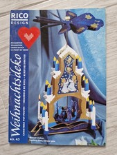 Rico Design Stickheft Band 43 Weihnachtsdeko