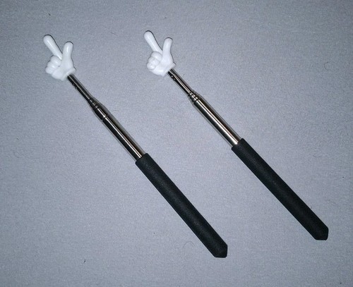 Zeigestab finger lehrer - 2x, finger,