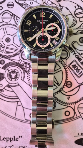 Certina podium chronograph - certina,