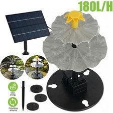 Vogeltränke Set mit 4W Solar